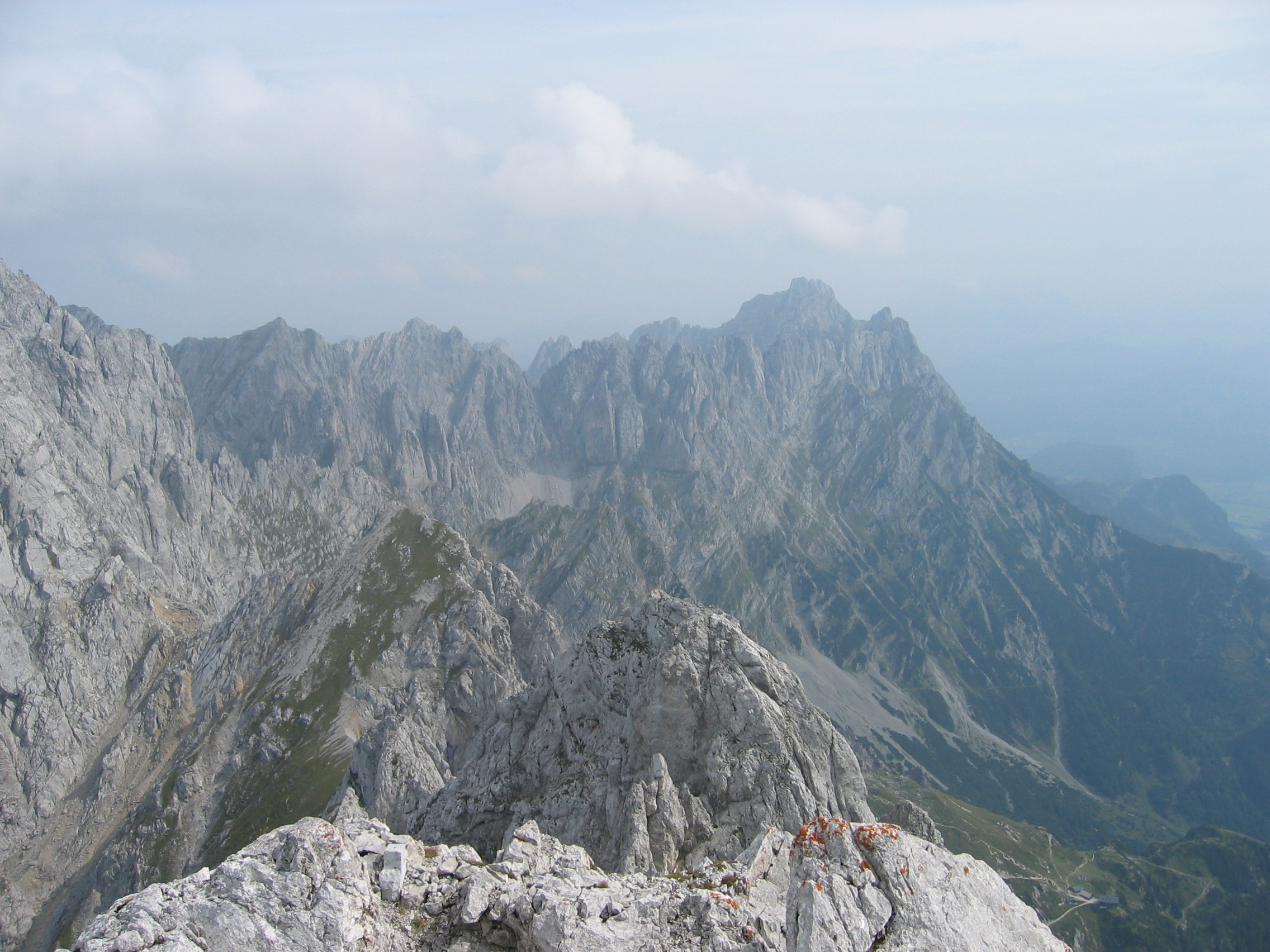 Blick in Richtung Ackerlspitze
