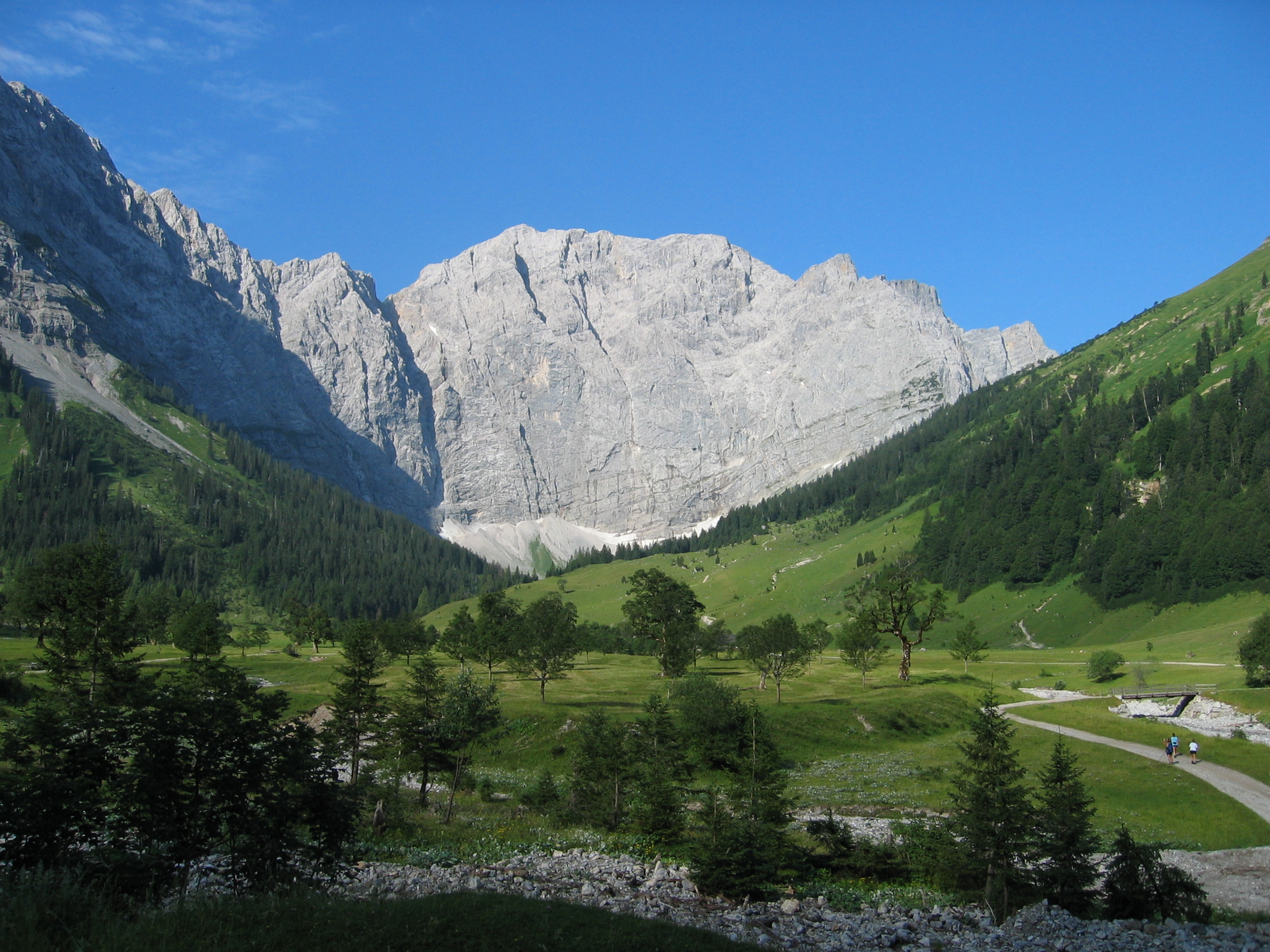 Blick von der Engalm zur Grubenkarspitze