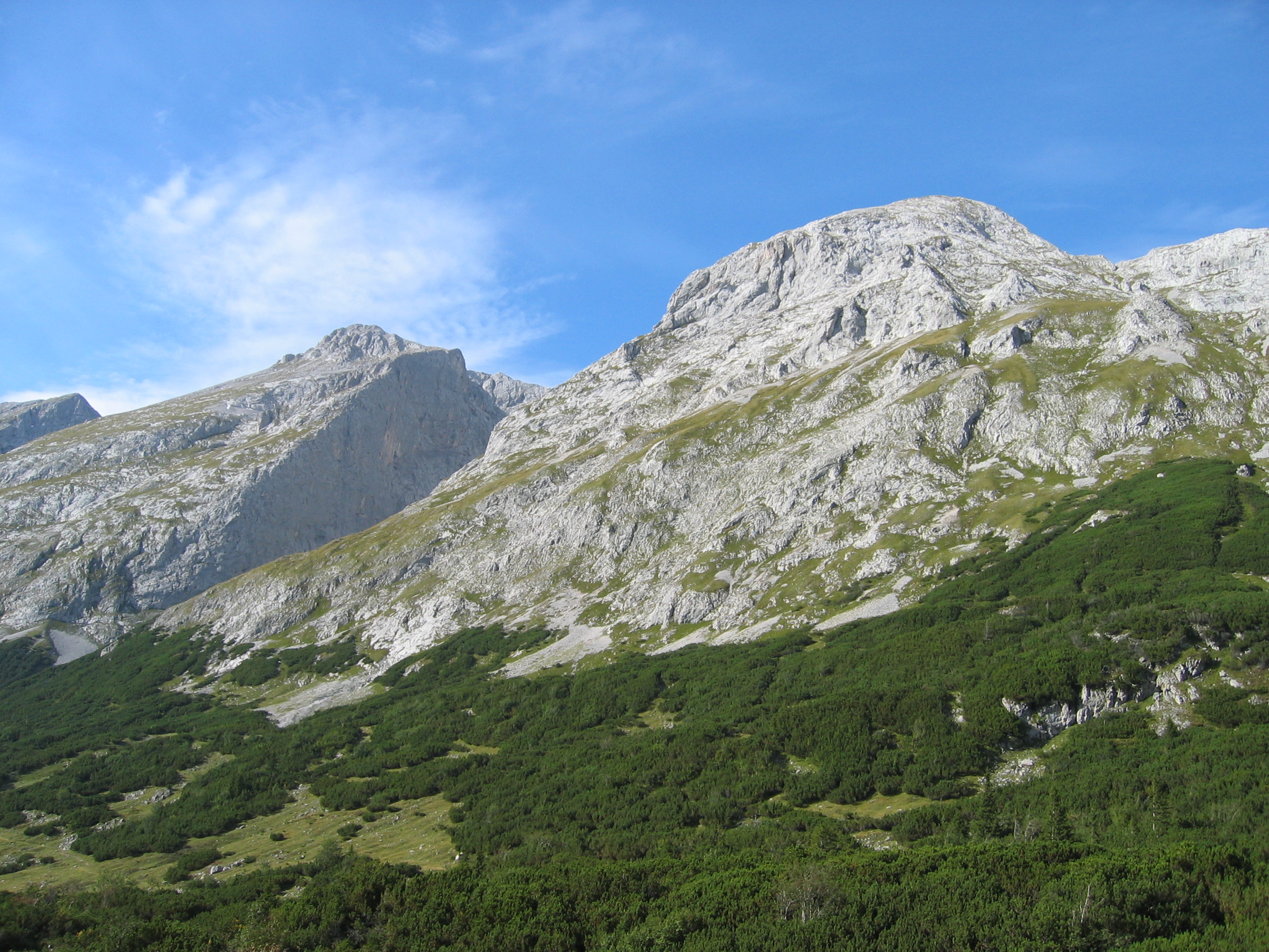 Östliche Karwendelspitze und Grabenkarspitze