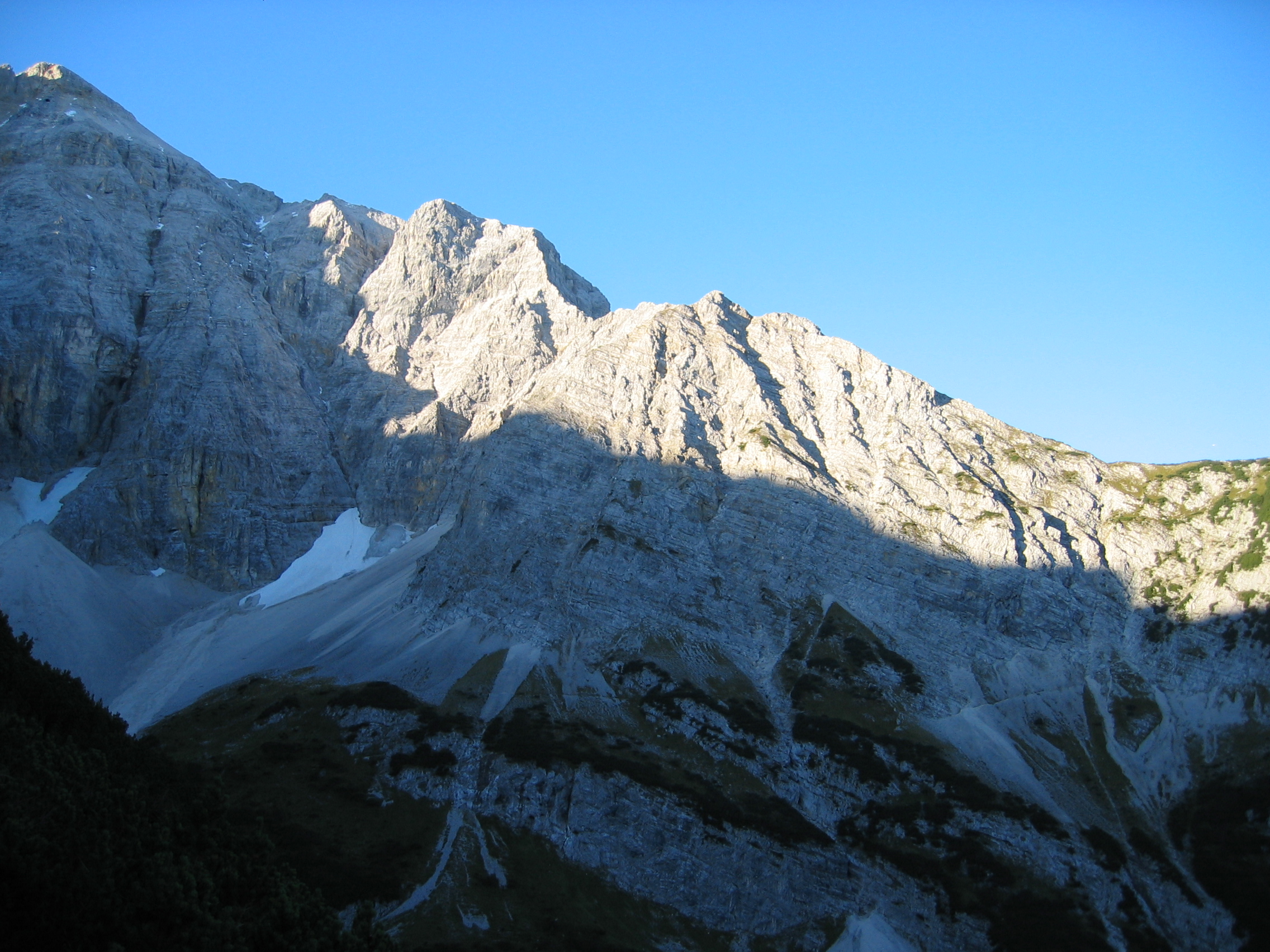 Blick zur Nördlichen Ödkarscharte