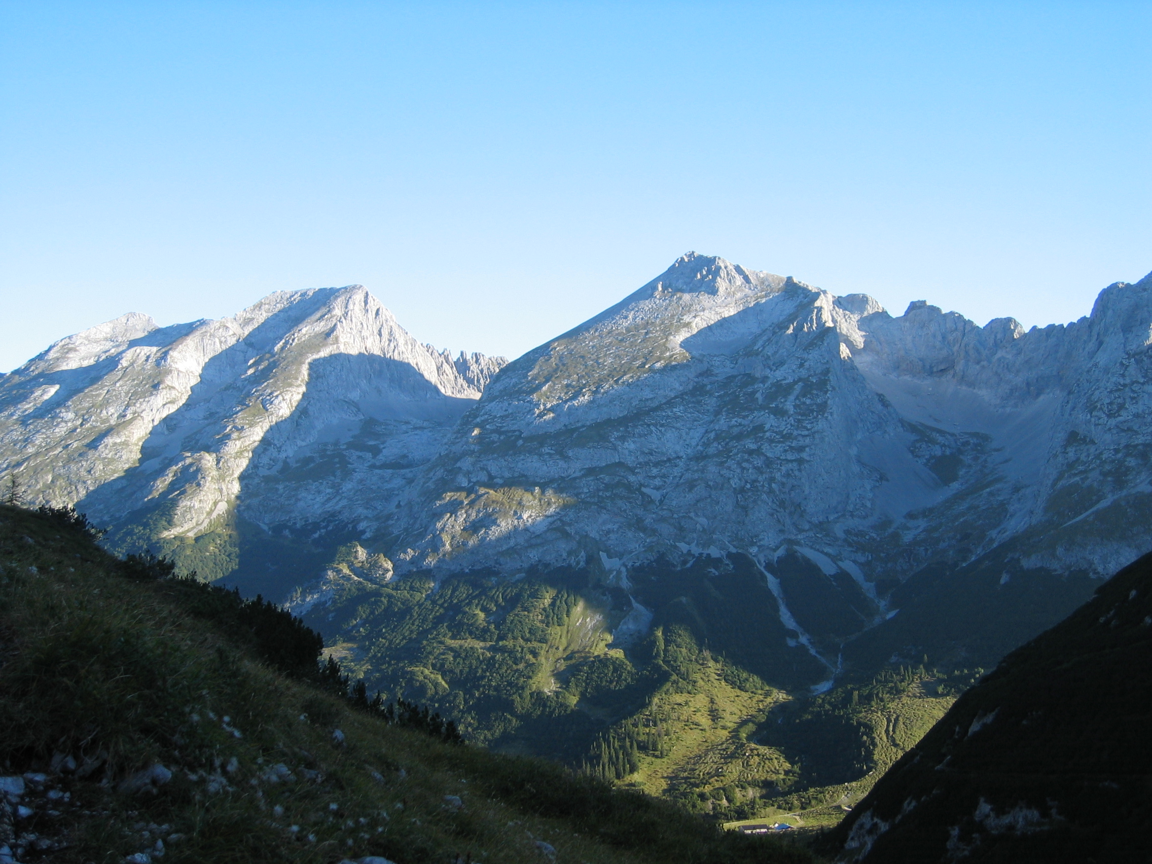 Vogelkarspitze und Östliche Karwendelspitze