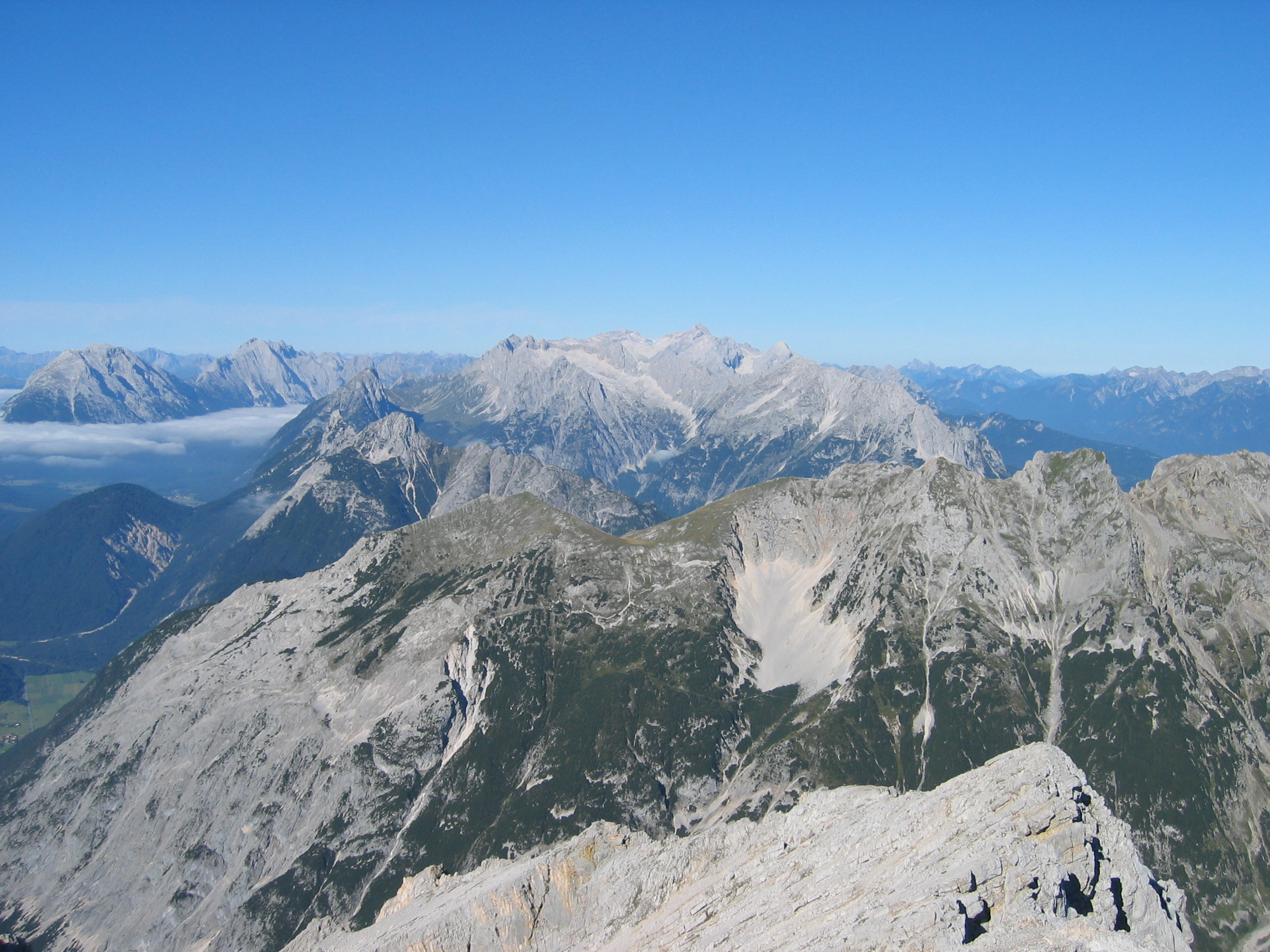Blick in Richtung Wetterstein