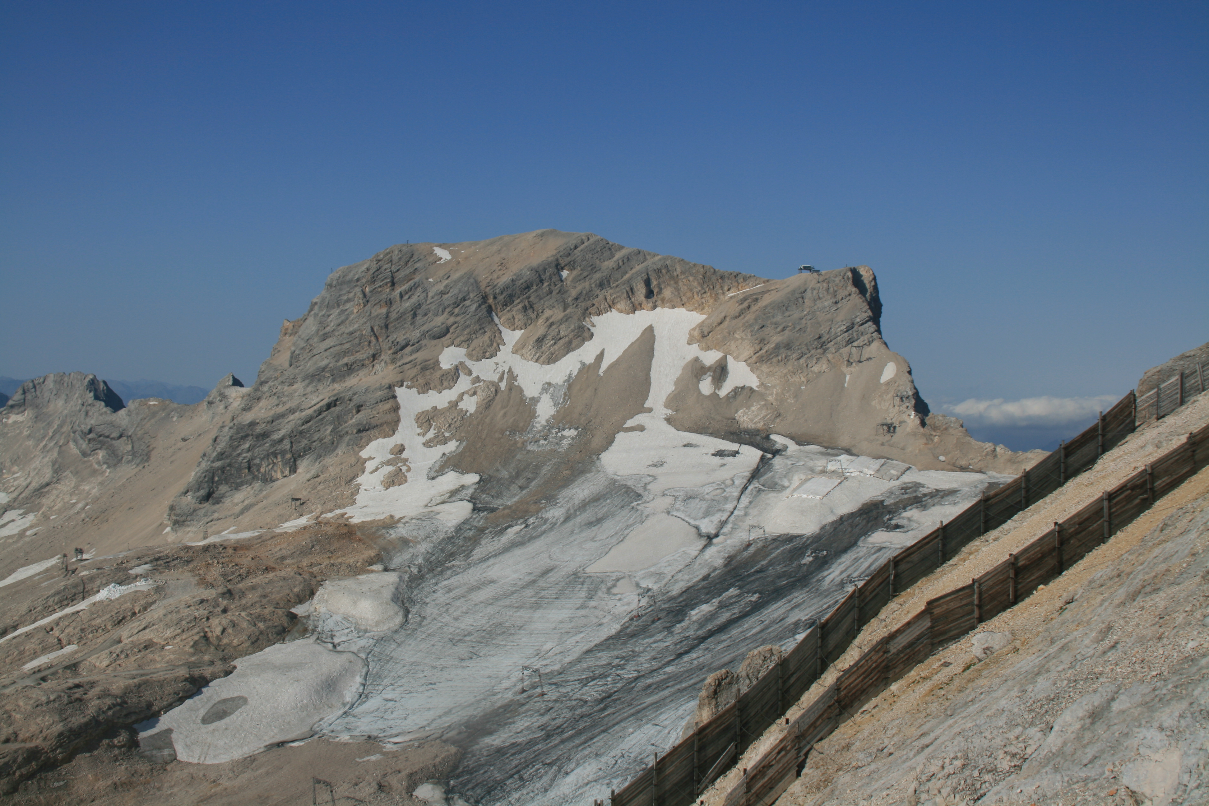 Schneefernerkopf und Reste des Nördlichen Schneeferners