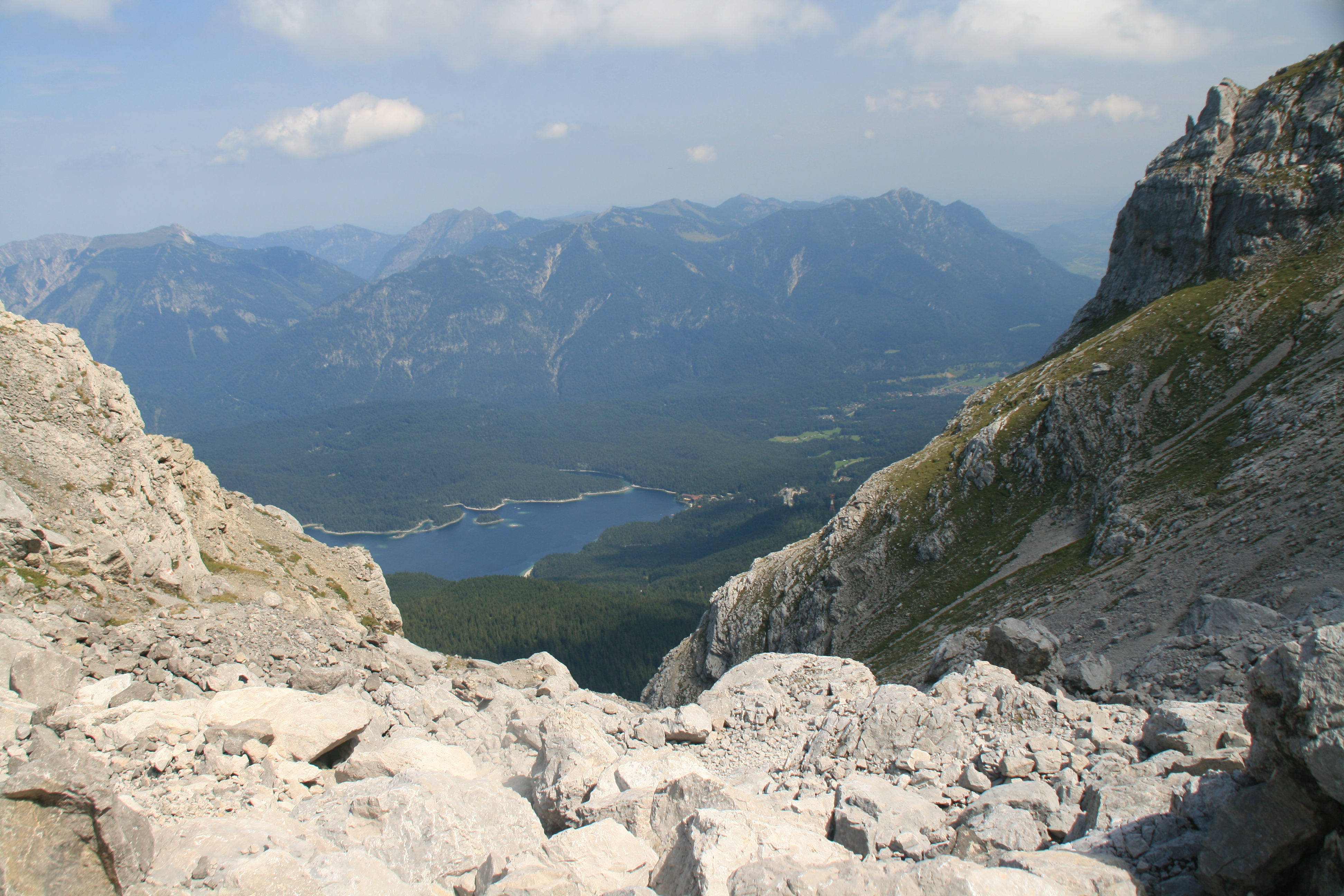 Blick zum Eibsee