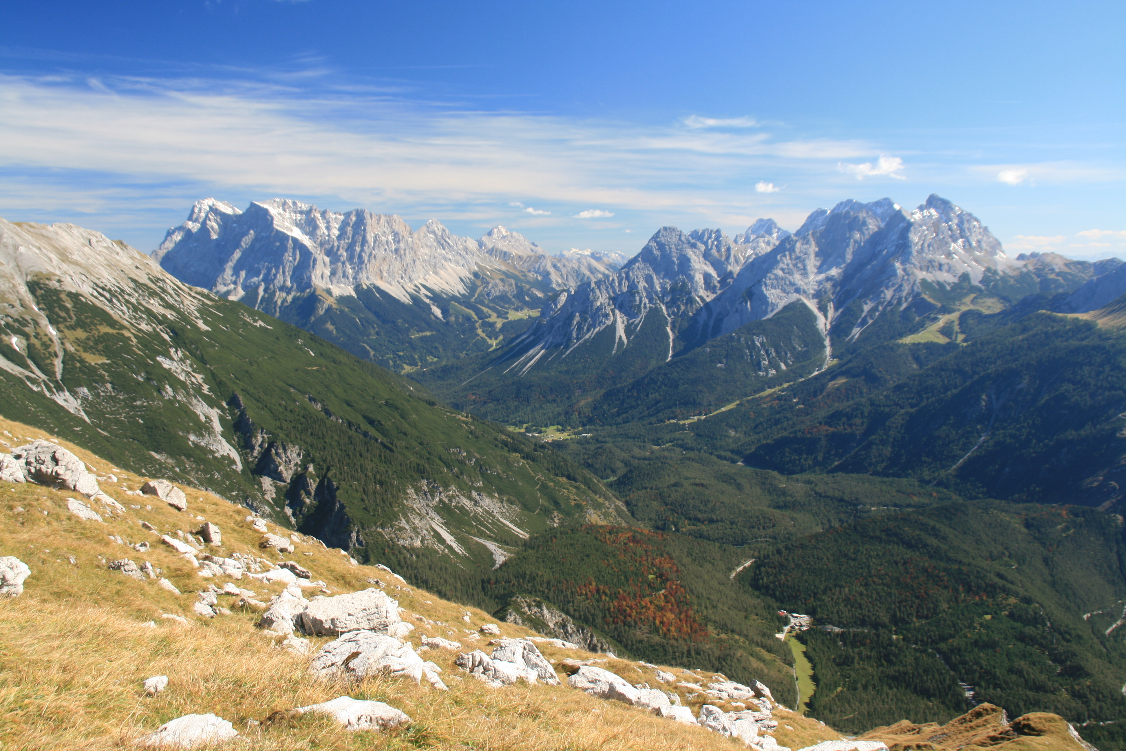 Zugspitz-Massiv und Mieminger