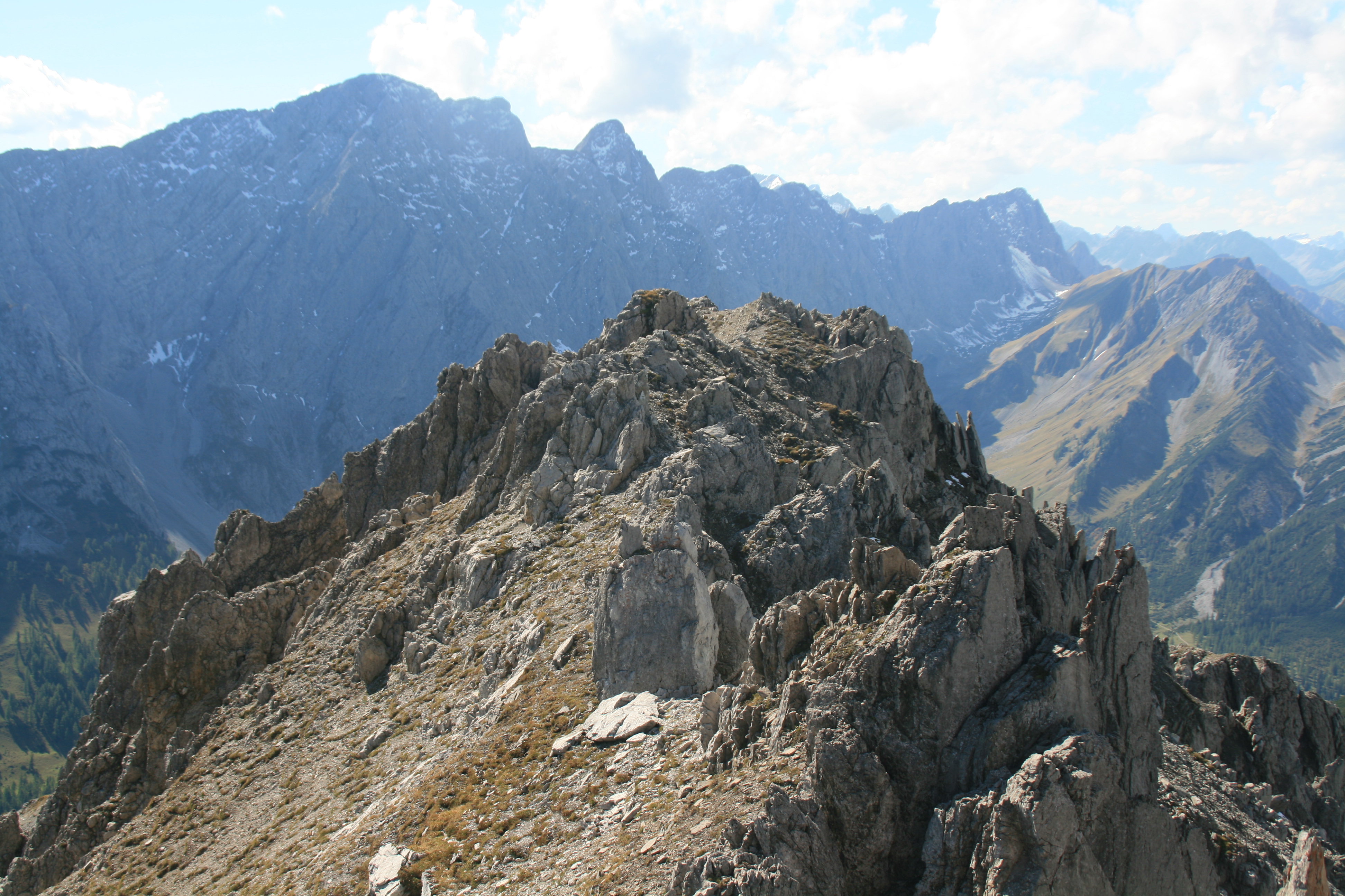 Blick zur Heiterwand