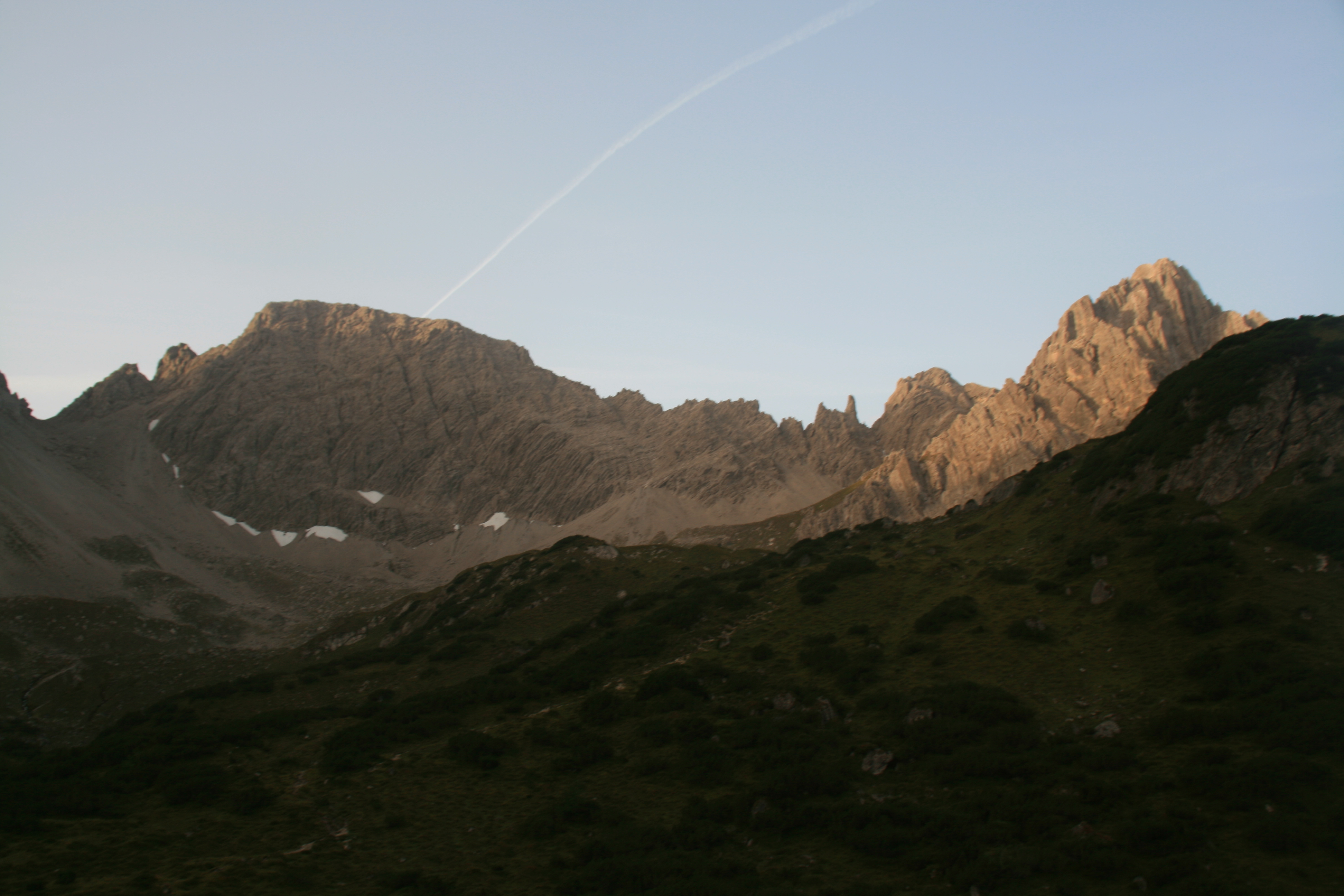 Schneekarlespitze, Spiehlerturm, Parzinnspitze