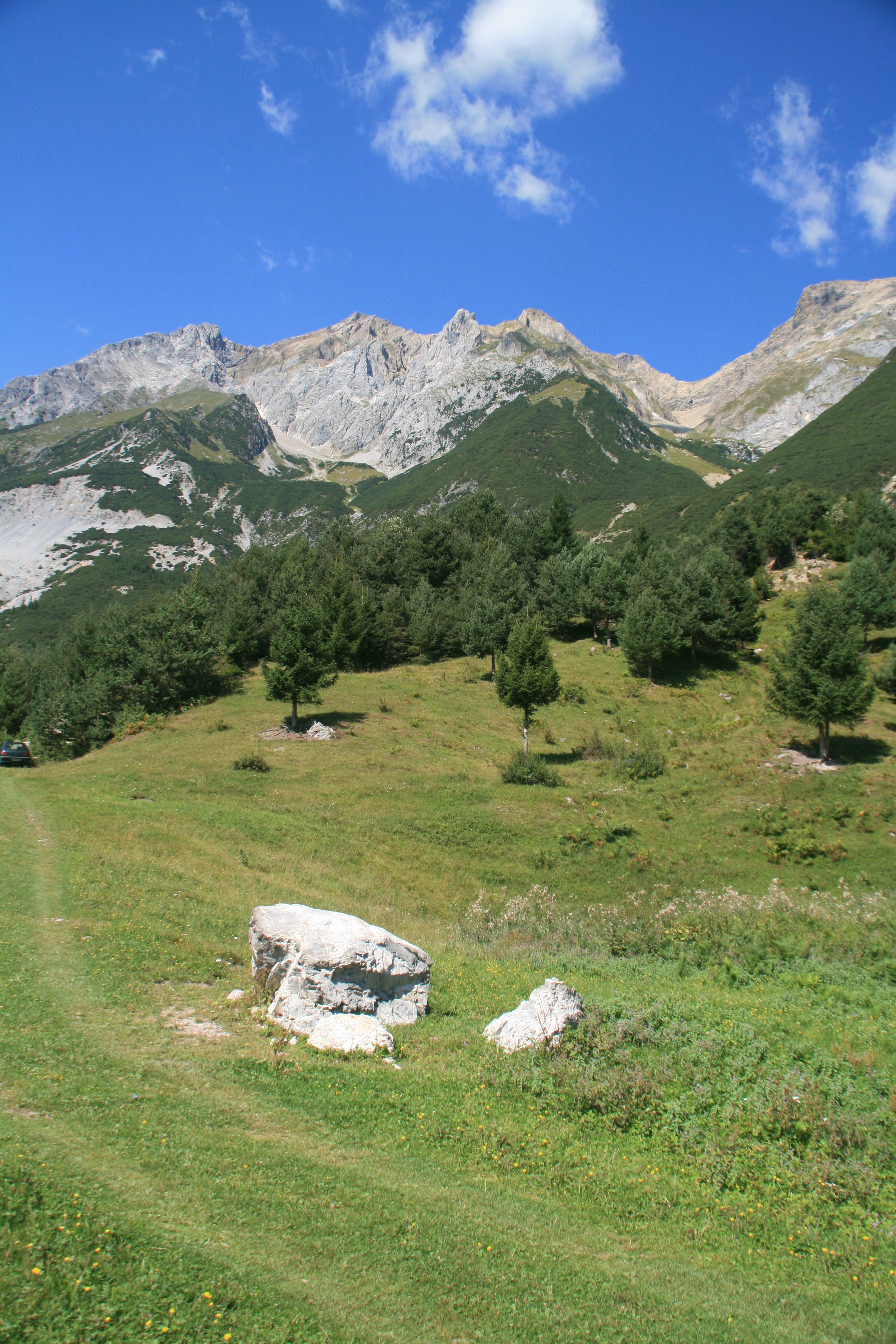 Aufstieg zur Augsburger Hütte