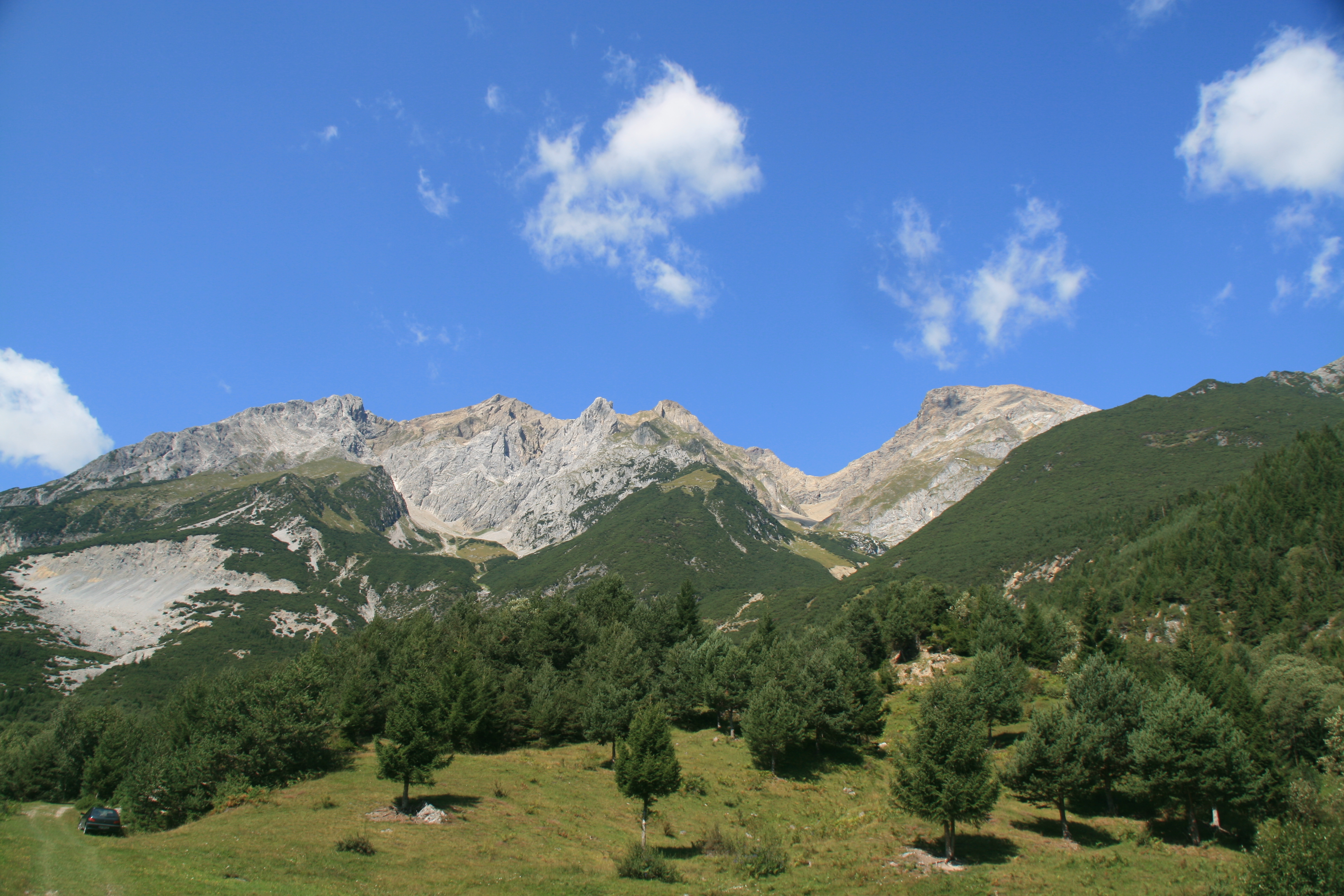 Parseierspitze und benachbarte Gipfel