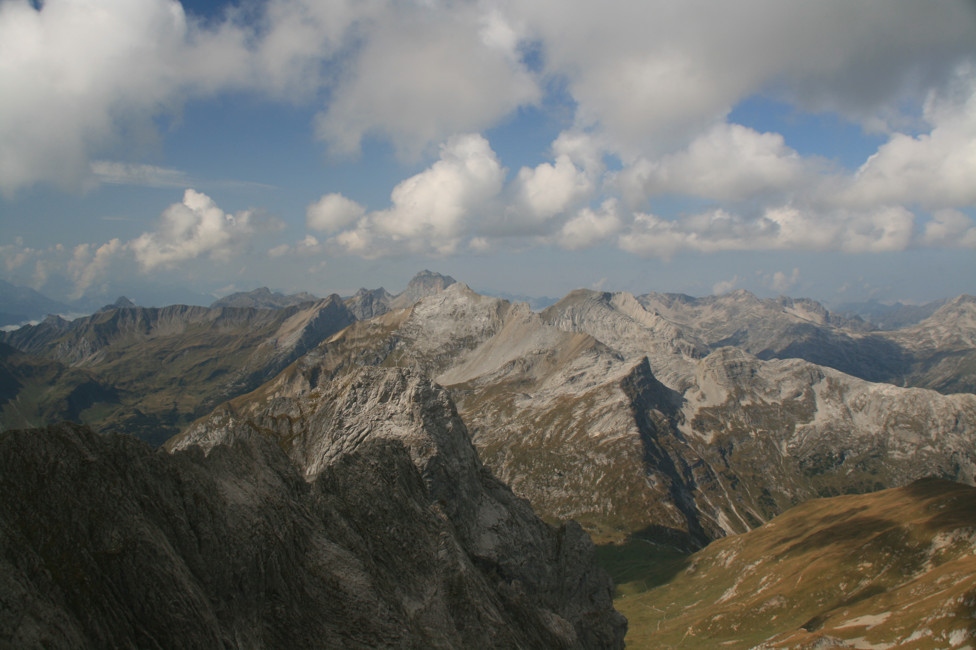 Blick zur Roten Wand