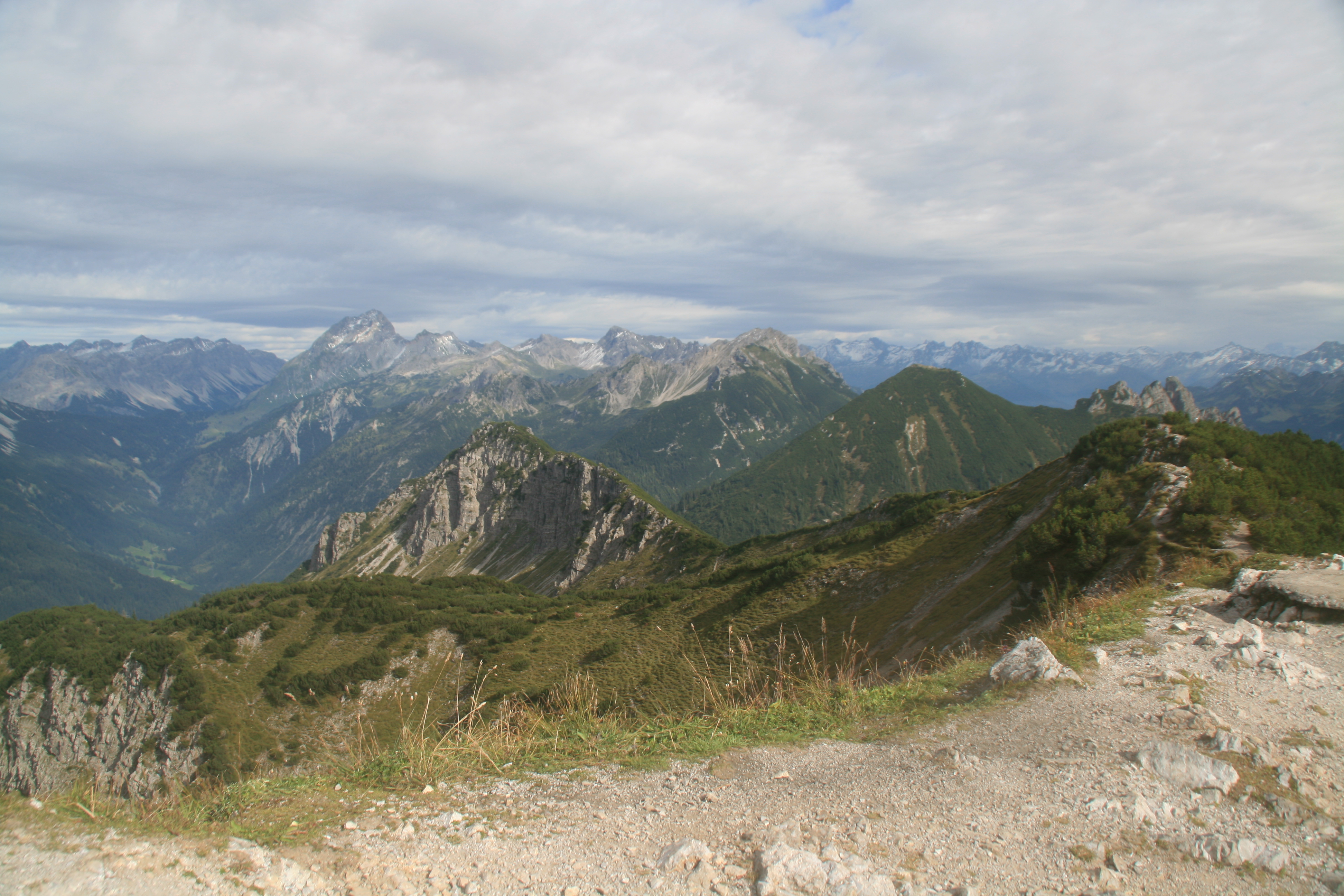 Blick vom Hohen Fraßen nach Osten