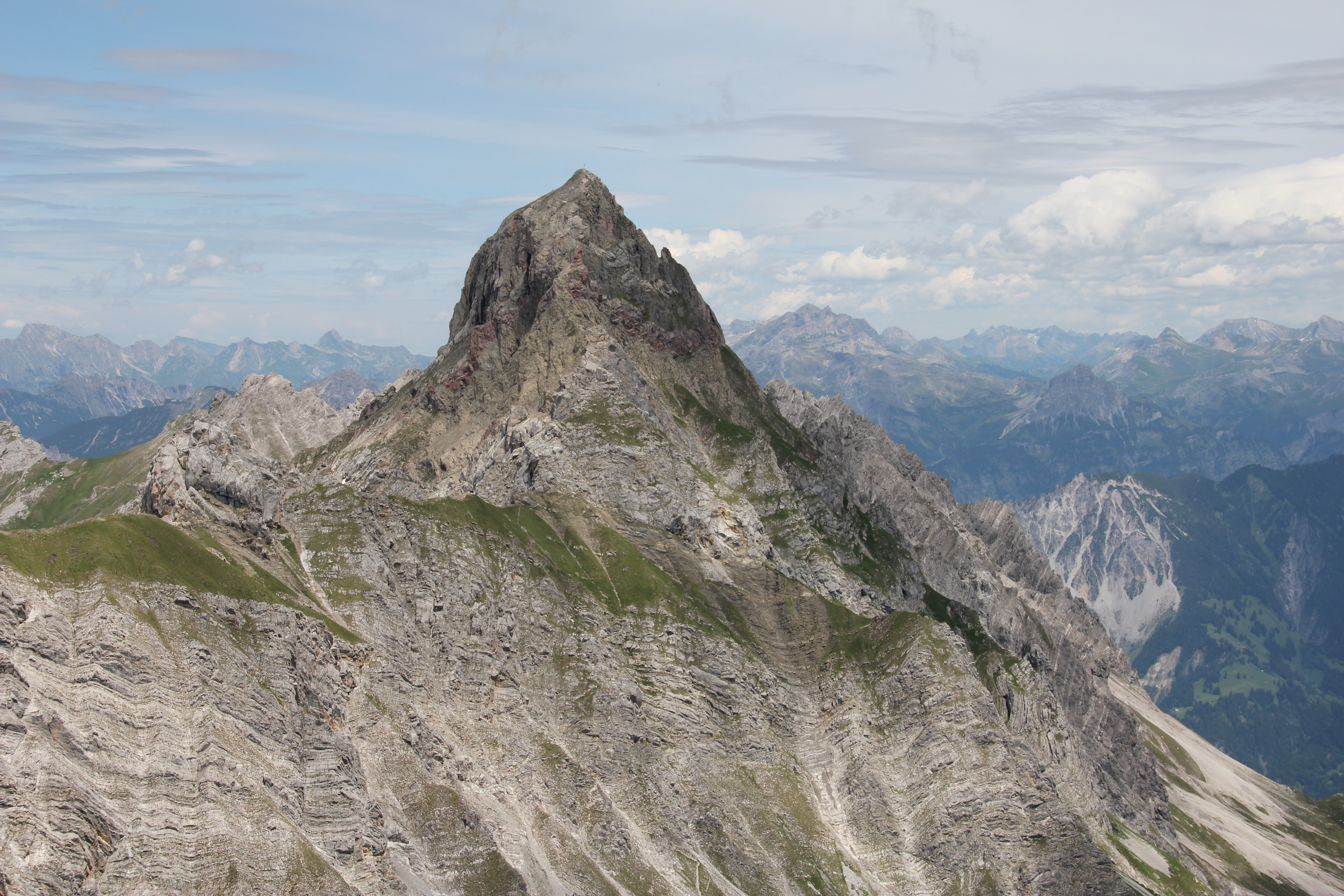 Die Zimba, ein echter Hingucker