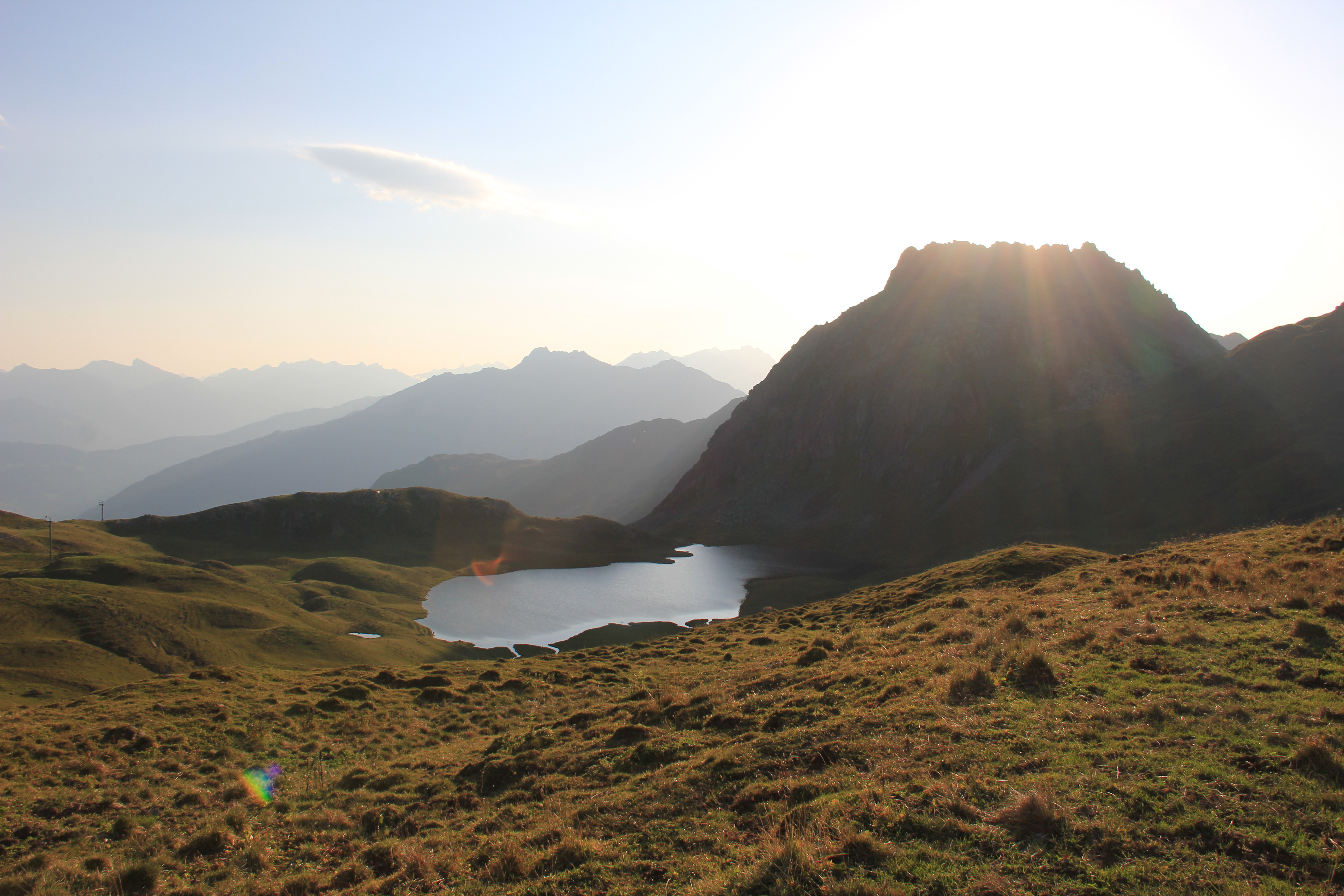 Tilisunasee, rechts das Seehorn