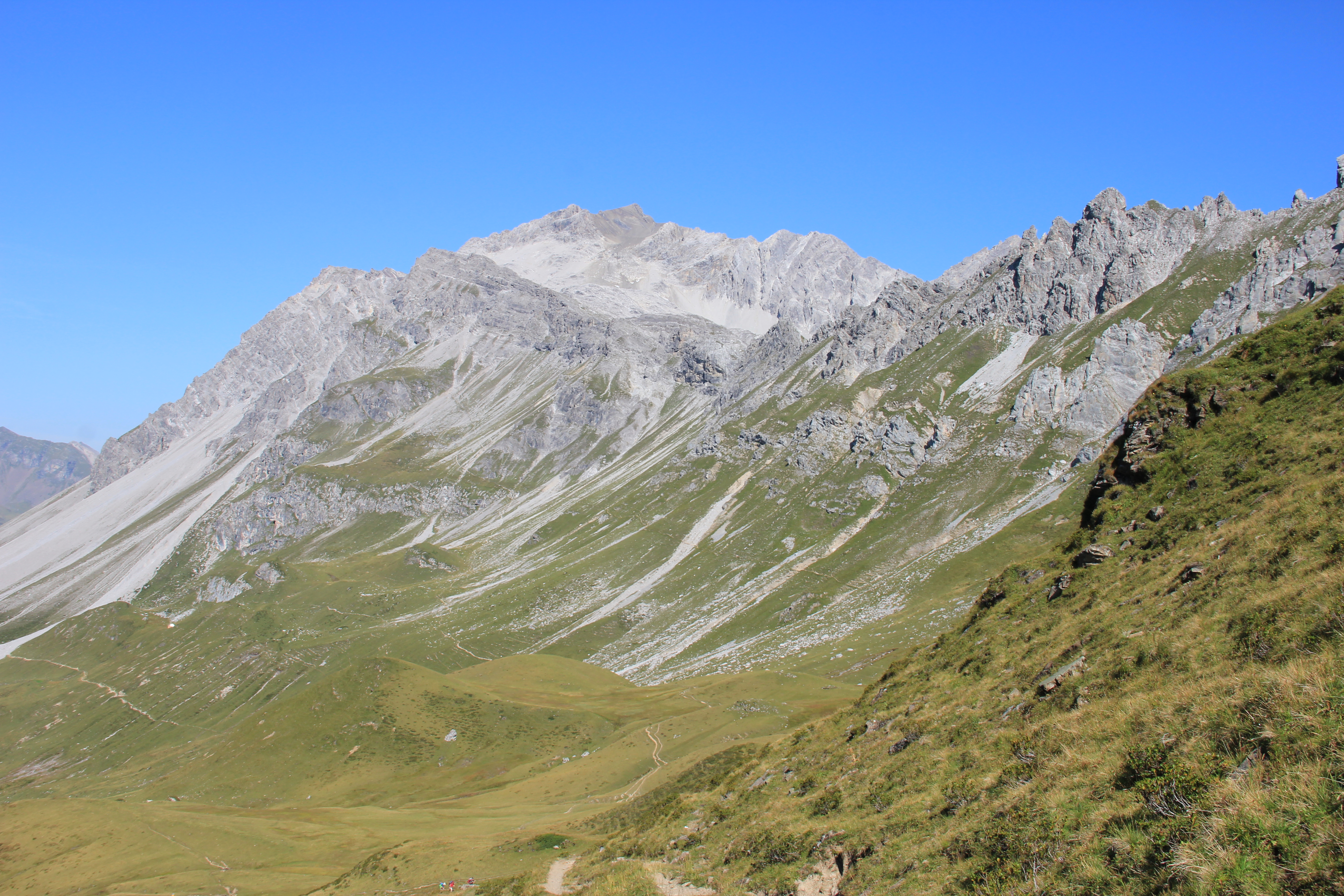 Die Schesaplana rückt näher.