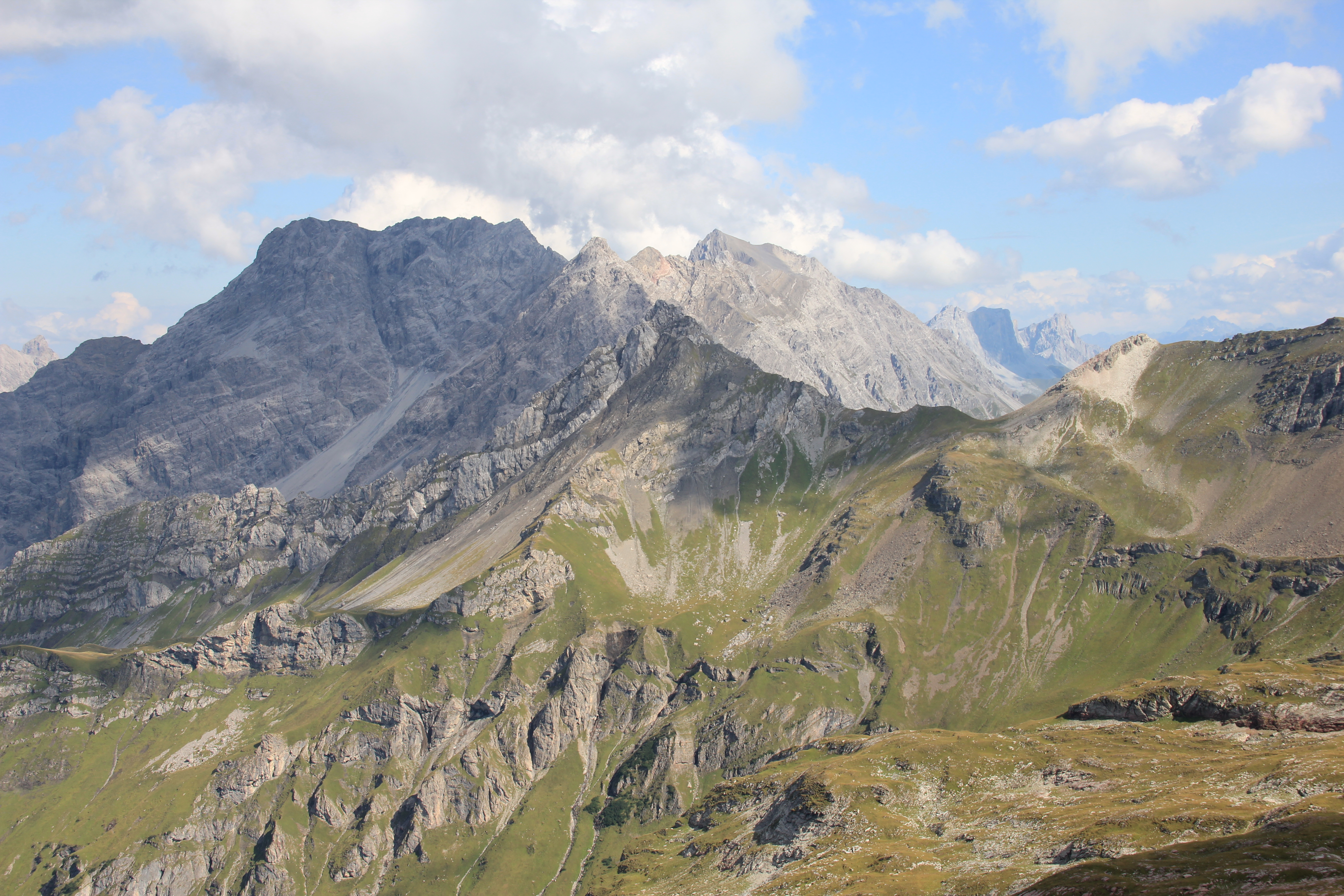 Blick in Richtung Schesaplana