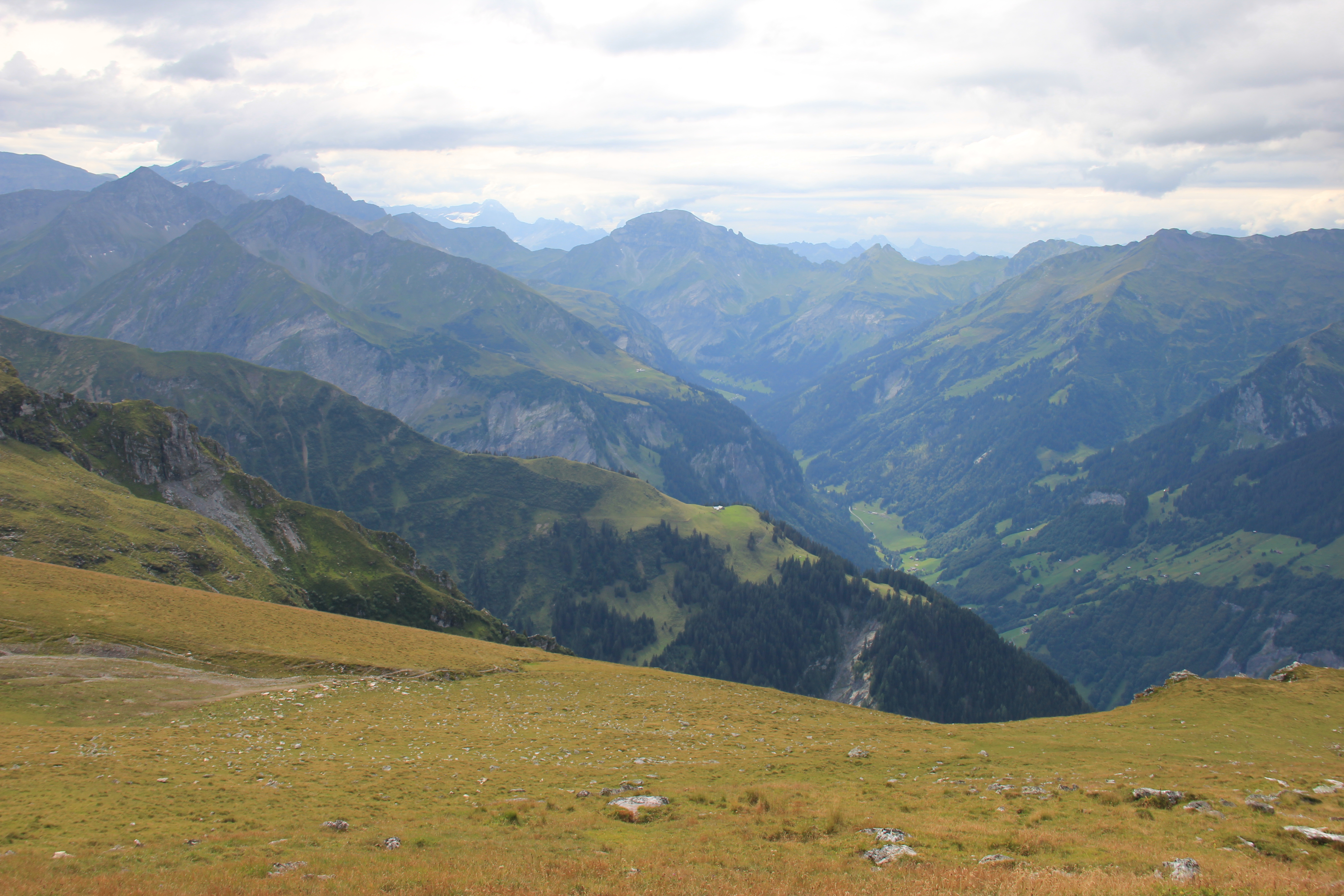 Blick ins Weisstannental