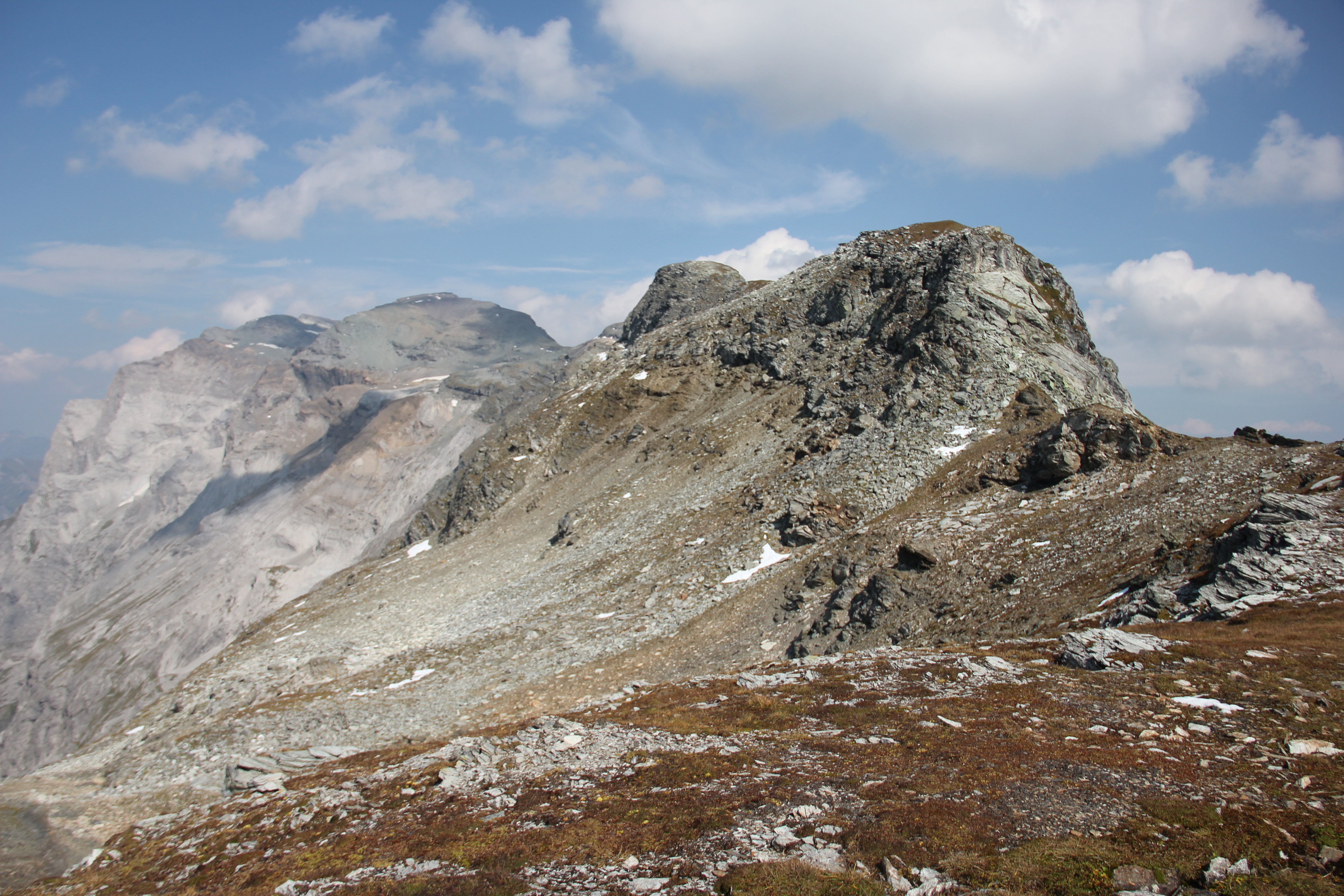 Rückblick zum Gipfel