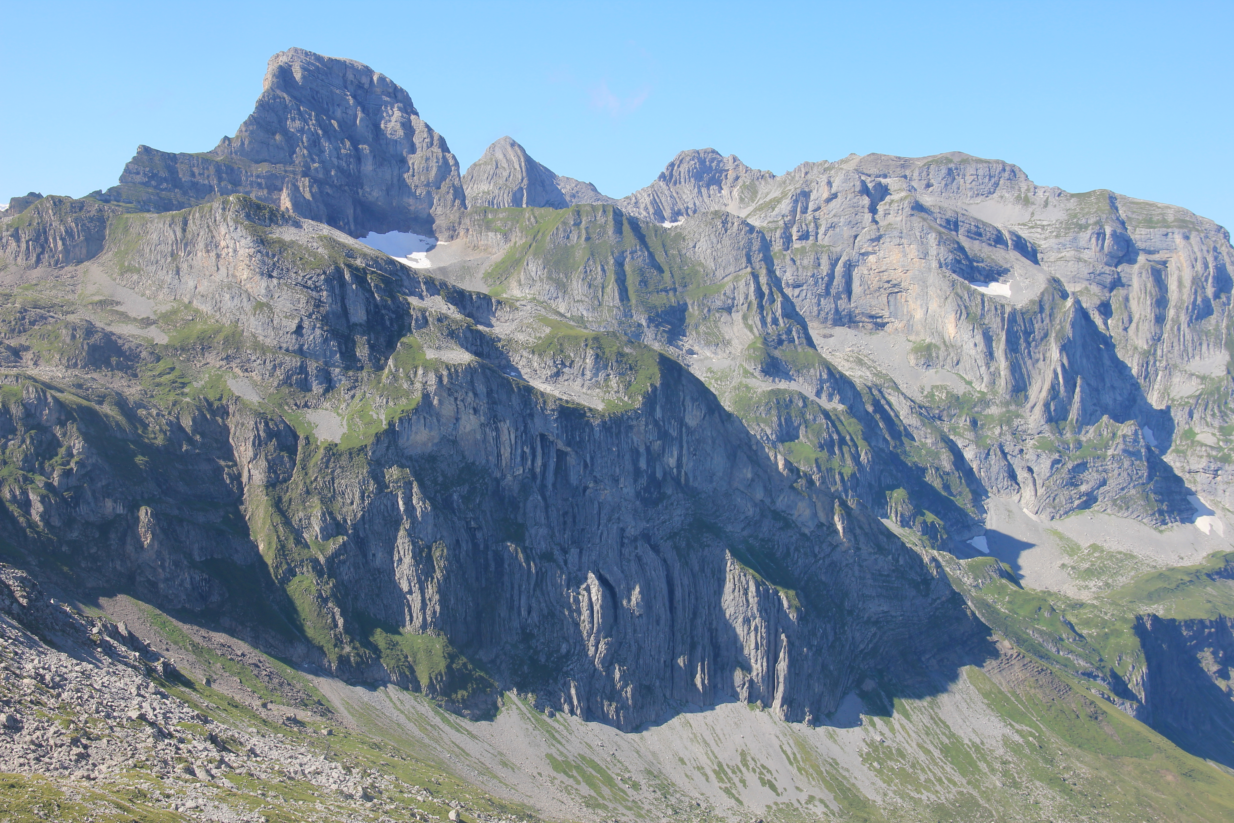 Grosser Sättelistock und Walenstöcke