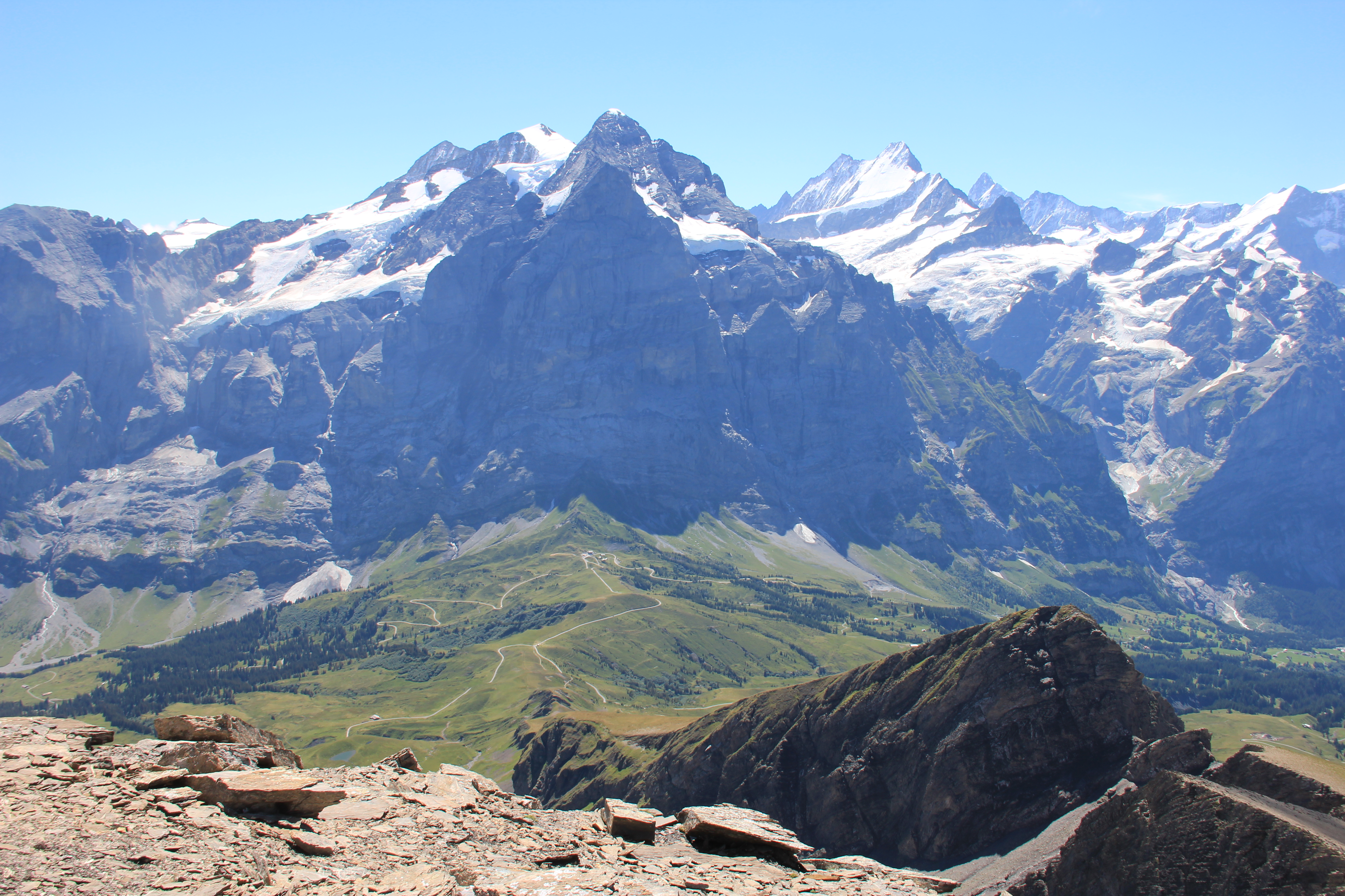 Wetterhorn, Schreckhorn