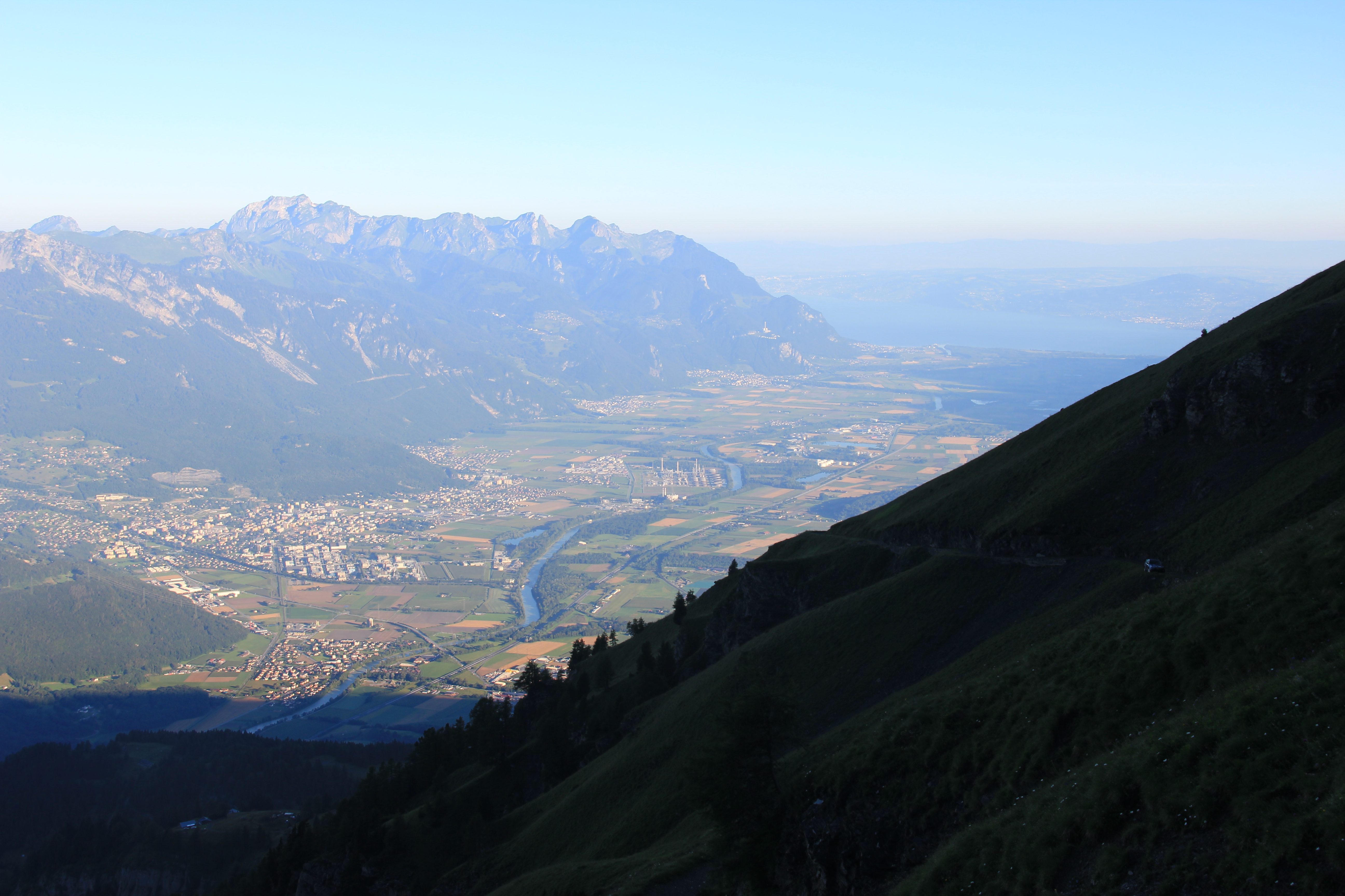 Rhonetal, Genfer See