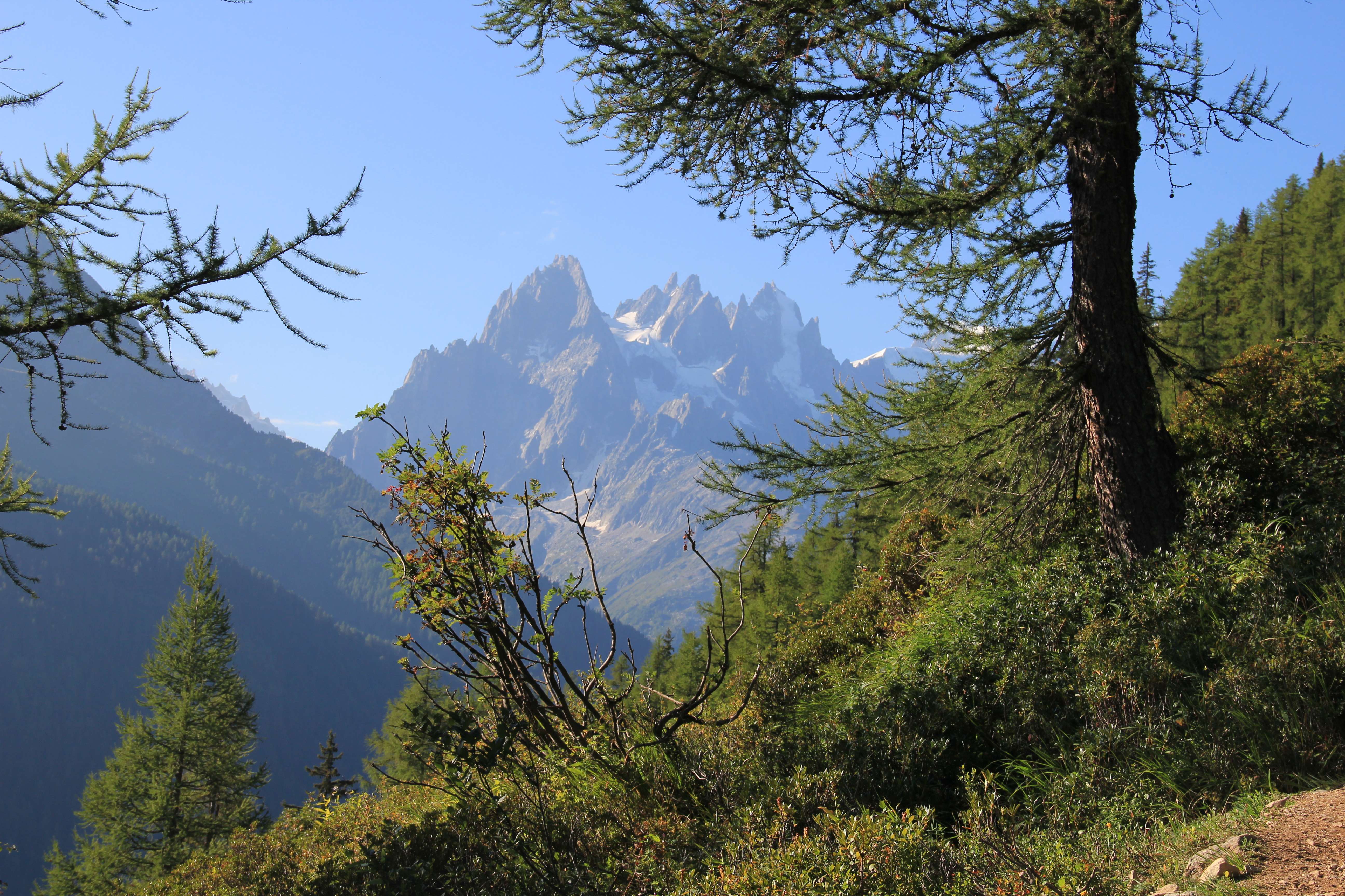 Grands Charmoz, Aiguille de Blaiti&egrave;re, Aiguille du Plan
