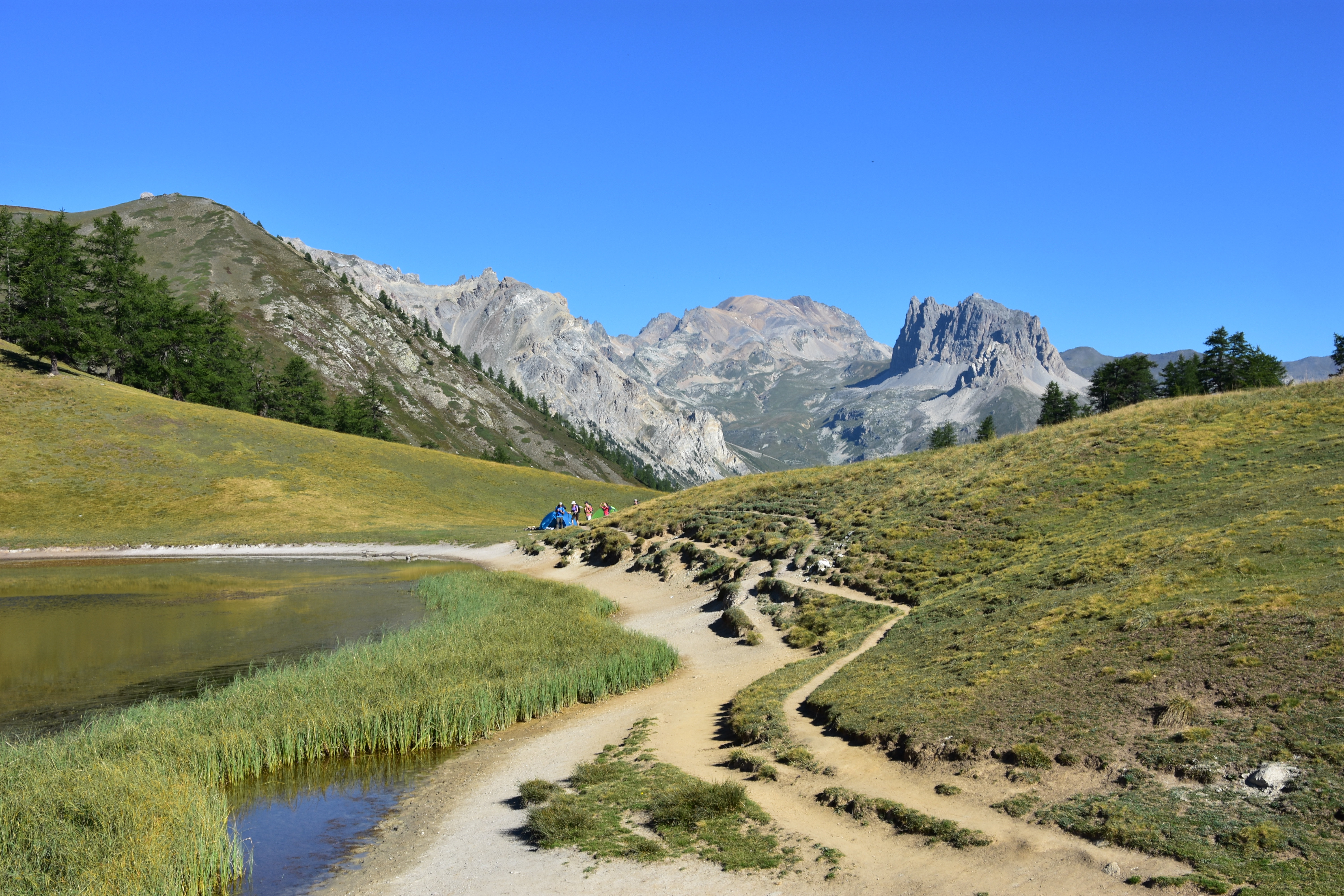 R&uuml;ckblick zum Mont Thabor