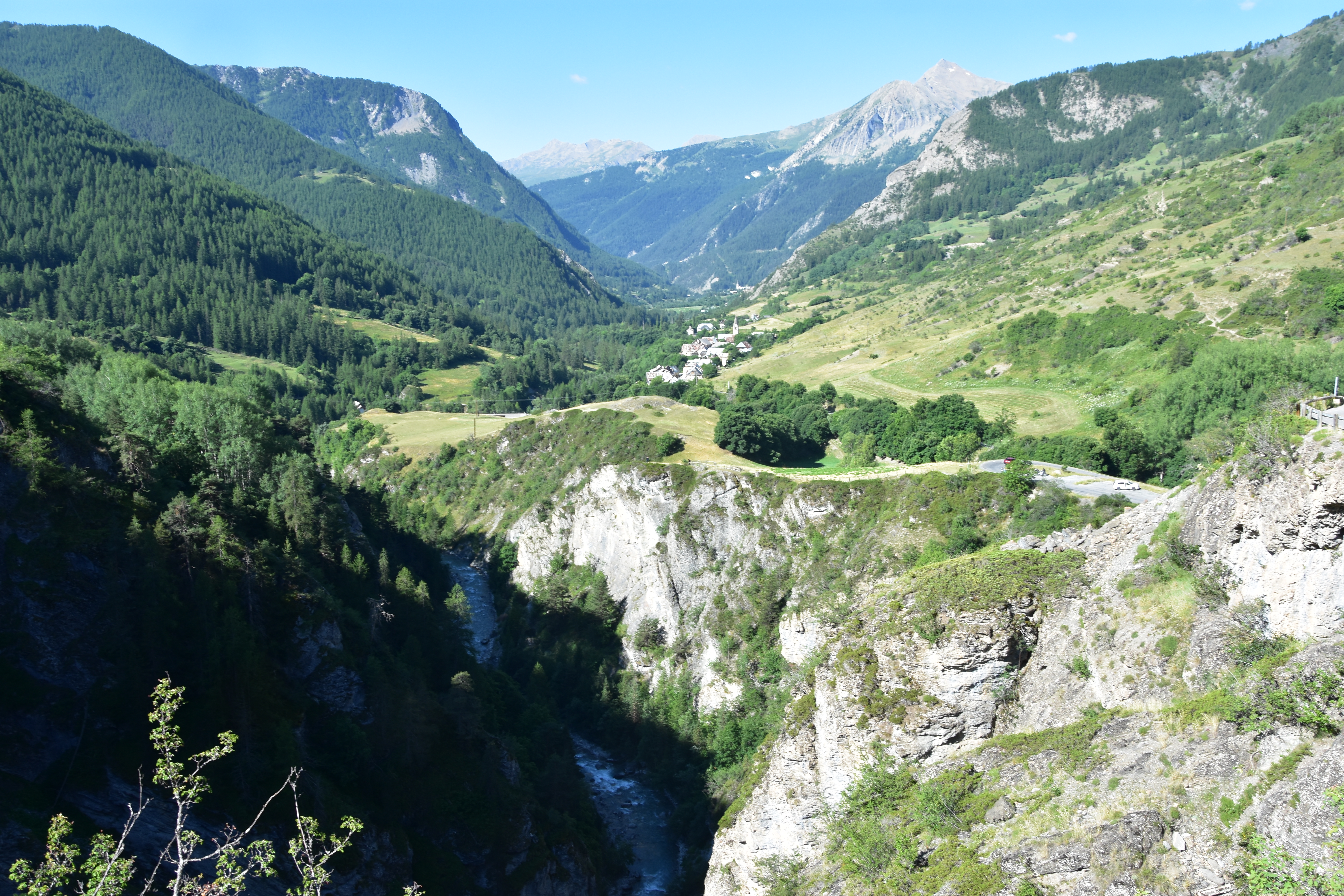 Blick in Richtung St-Paul-sur-Ubaye