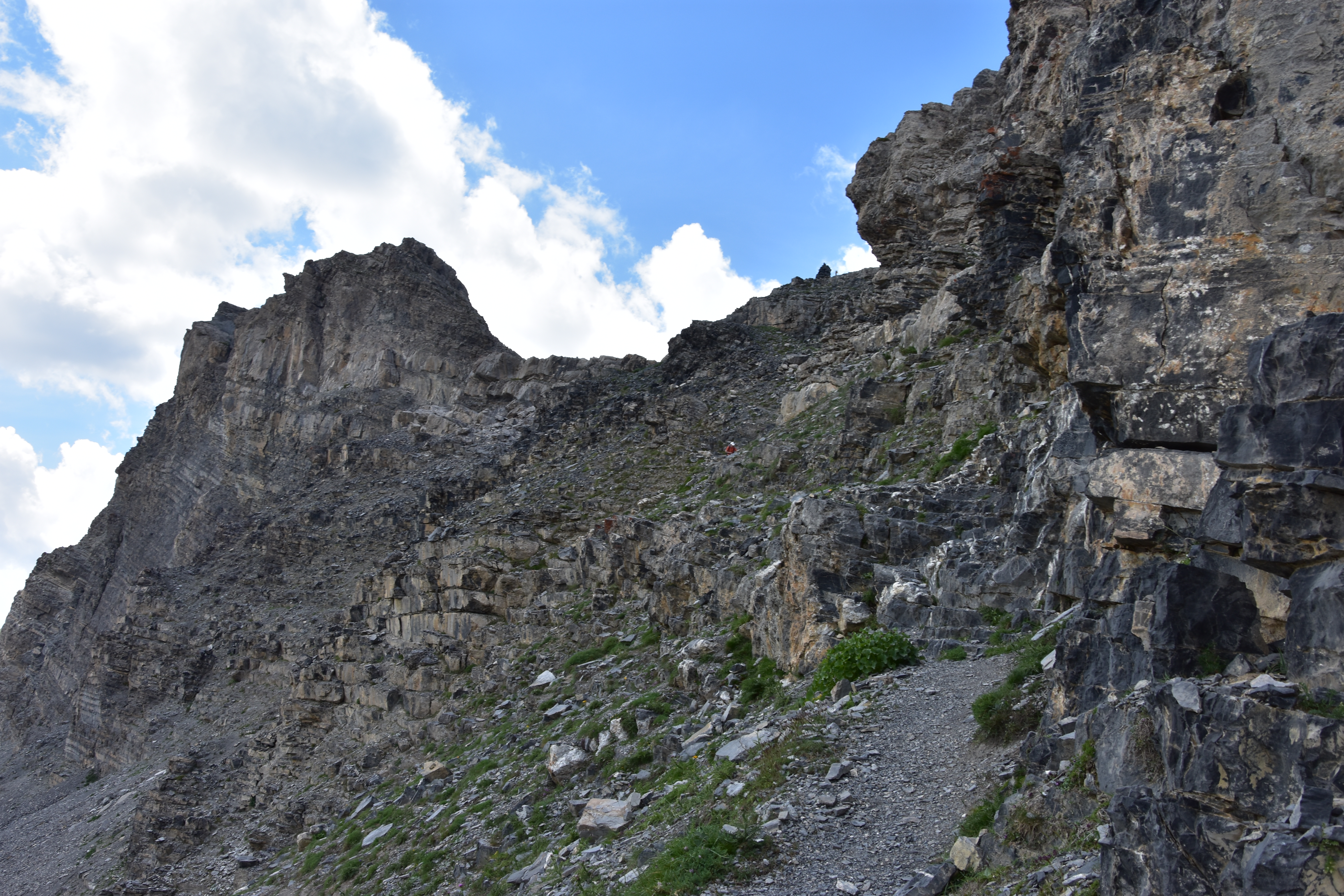 Abstieg vom Pas de la Cavale