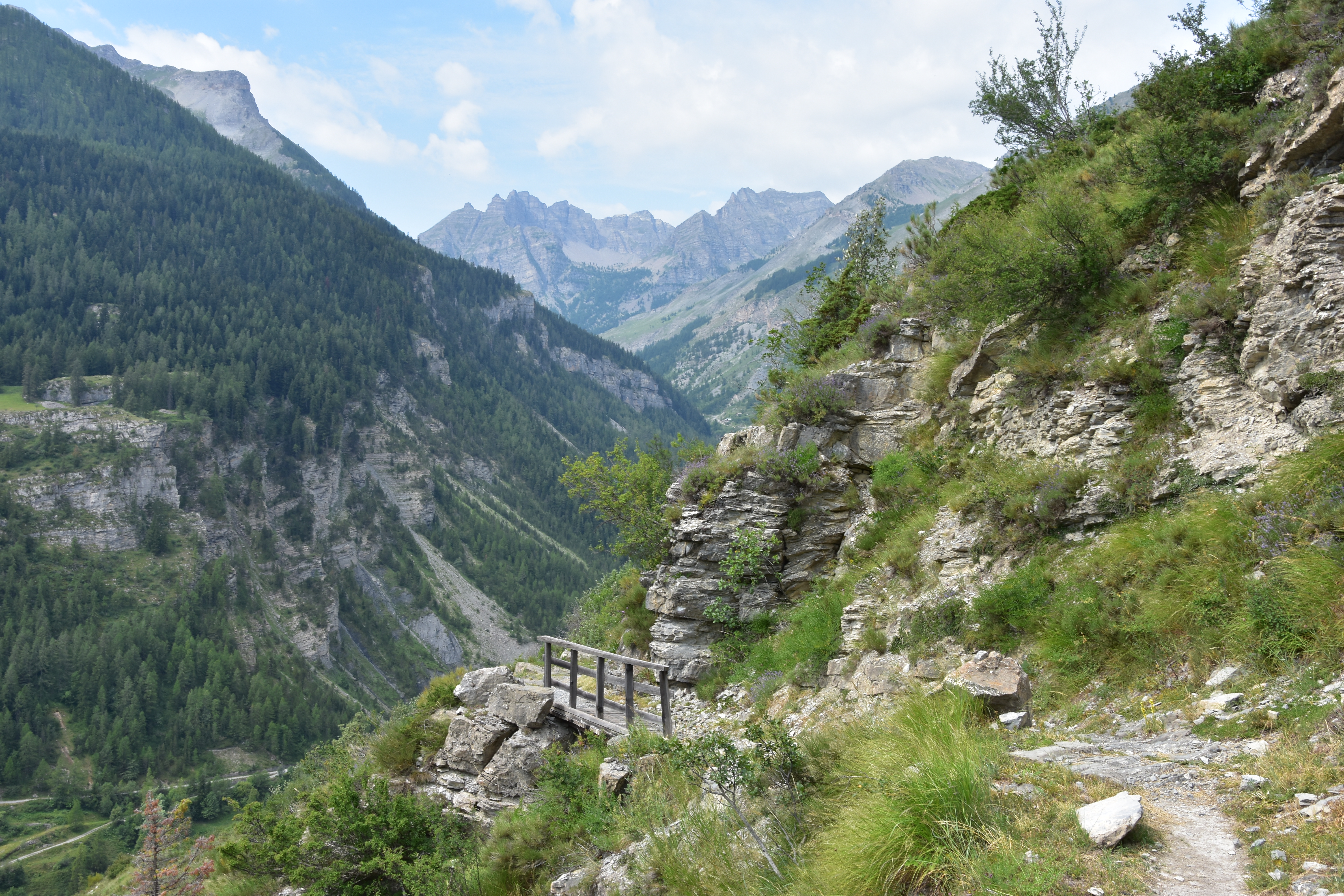 Abstieg nach St-Dalmas