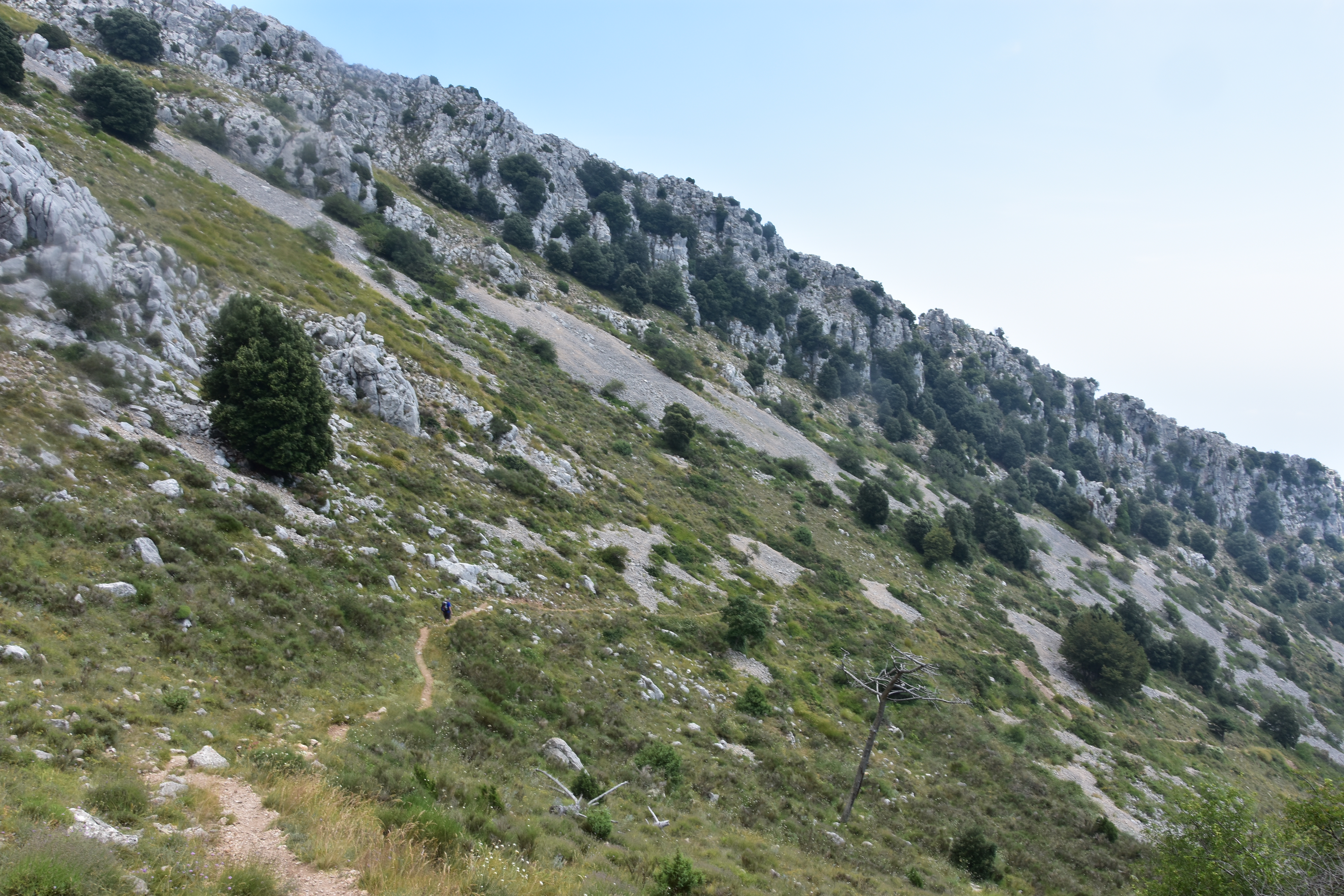 Der Schlussabstieg hat begonnen.